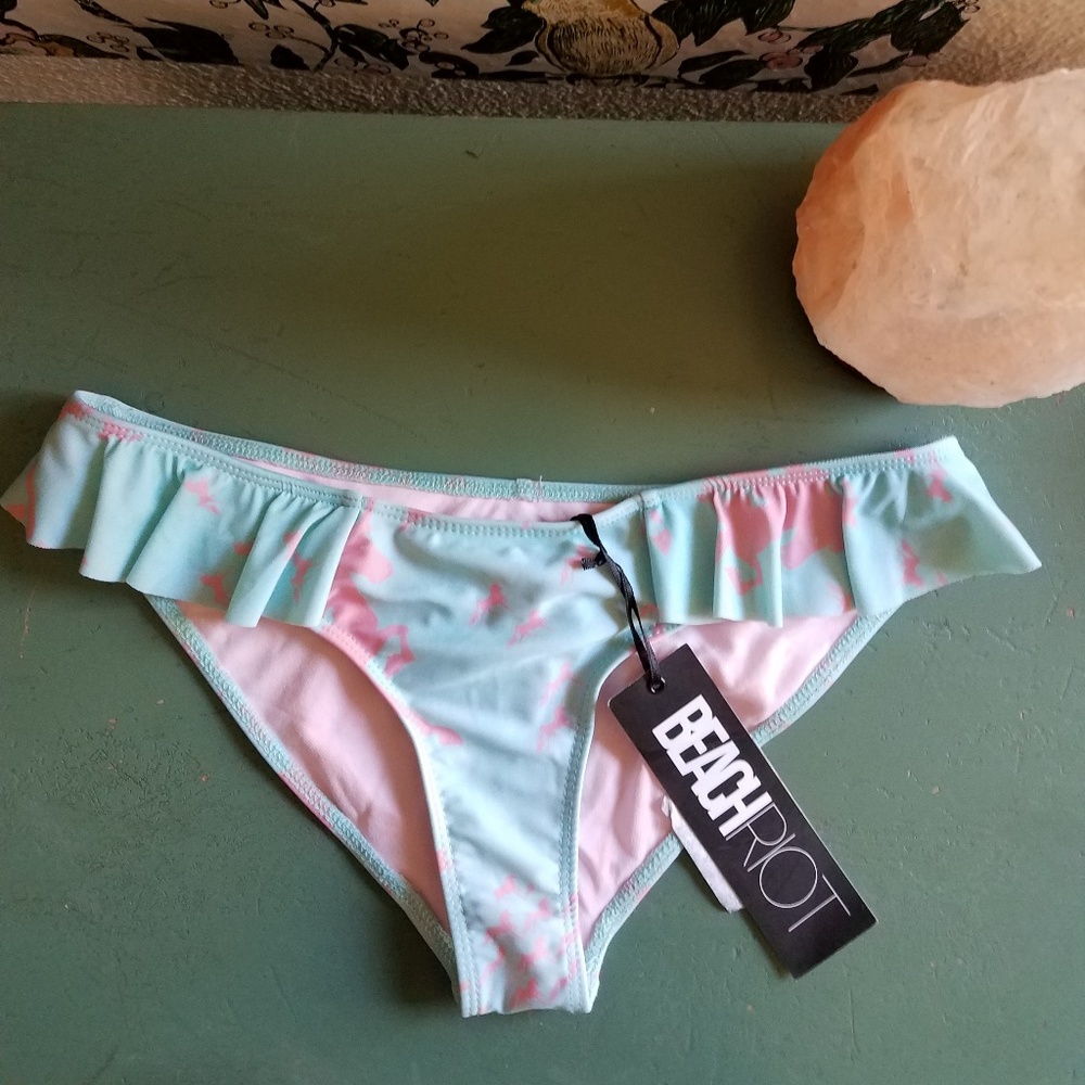 Beach Riot (M) Swim Unicorn Bottoms